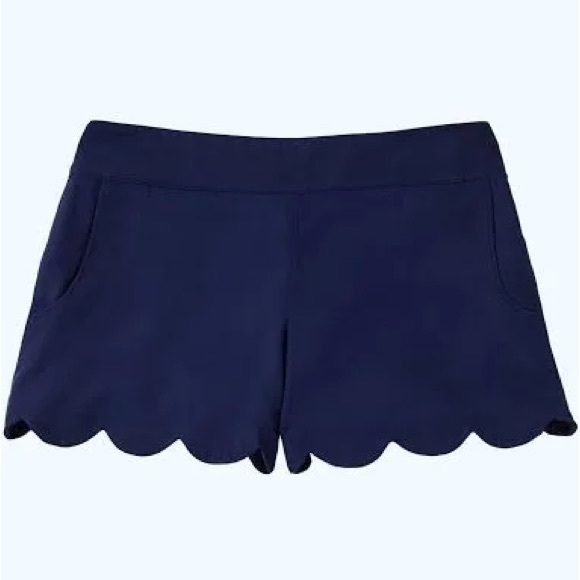 Lilly Pulitzer Dahlia Shorts in True Navy - Picture 2 of 8